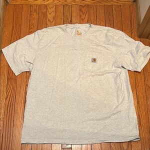 Carhartt Men's Heather Gray Short Sleeve Tee